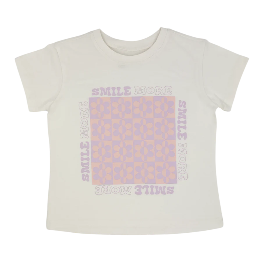 Smile More Girl Tee