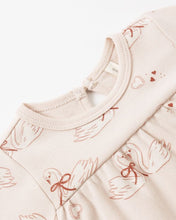 Load image into Gallery viewer, Tiered Jersey Dress || Swans
