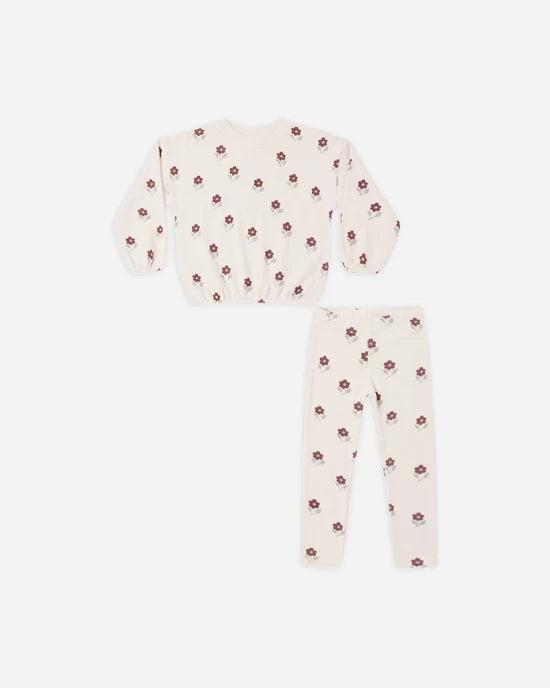 Spongey Knit Set Petal Daisy