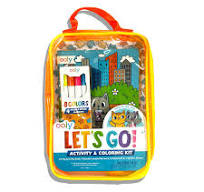Let's Go Activity Coloring Kit Kitty in the City