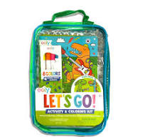 Let's Go Activity and  Coloring Kit Robo Dinos