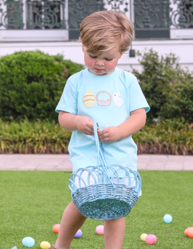 Bunnies & Basket Boys Short Set