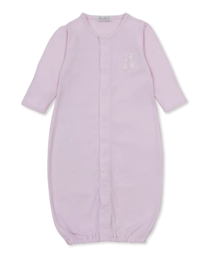 Giraffe Laughs Pink Convertible Gown