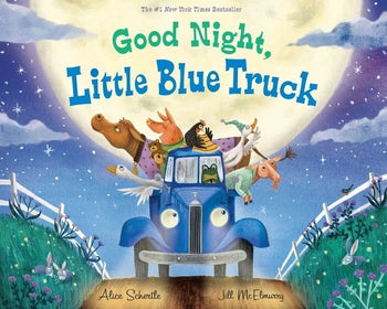 Good Night, Little Blue Truck Board Book