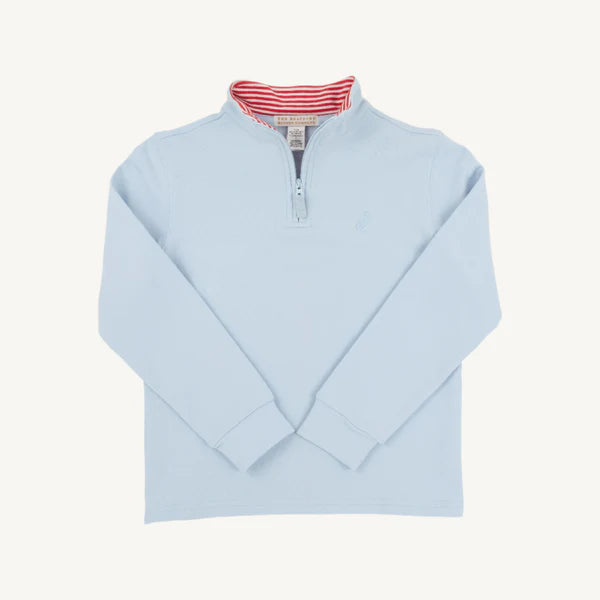 Buckhead Blue/Richmond Red Stripe Hayward Halfzip