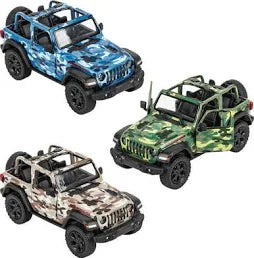 Jeep Wrangler Camo Edition Die Cast
