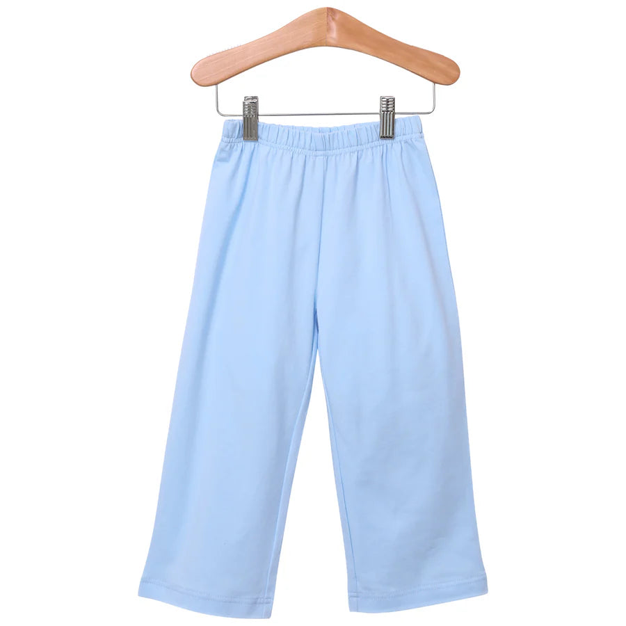 Light Blue Knit Pant