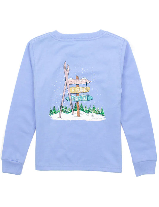 Properly Tied Girls Ski Direction Long Sleeve *size 4