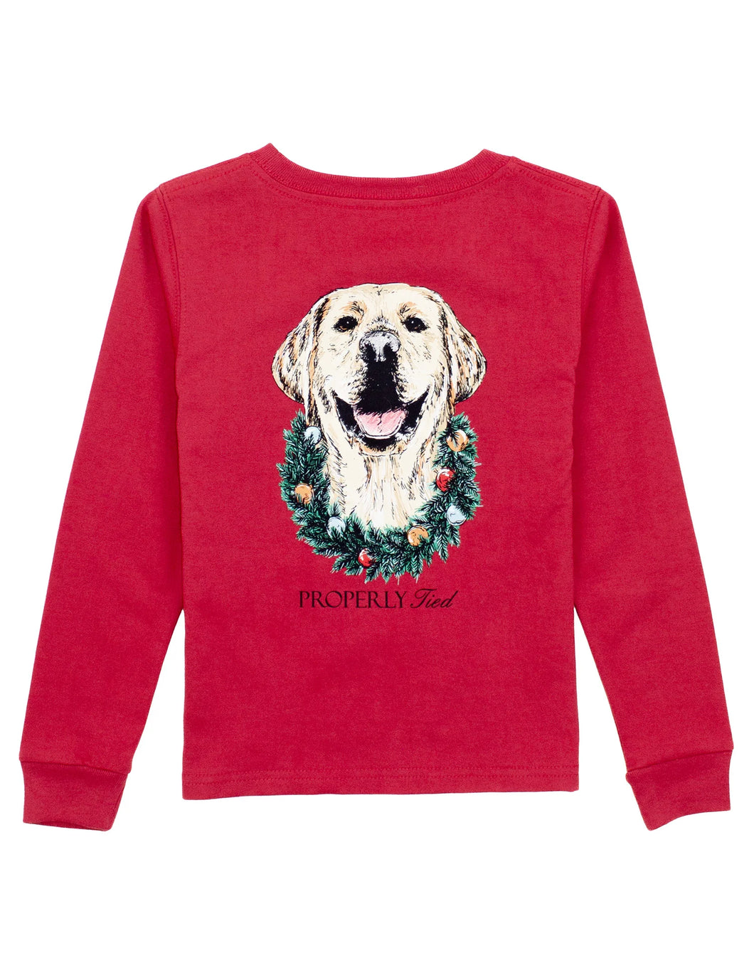 Boys Long Sleeve Deck the Paws