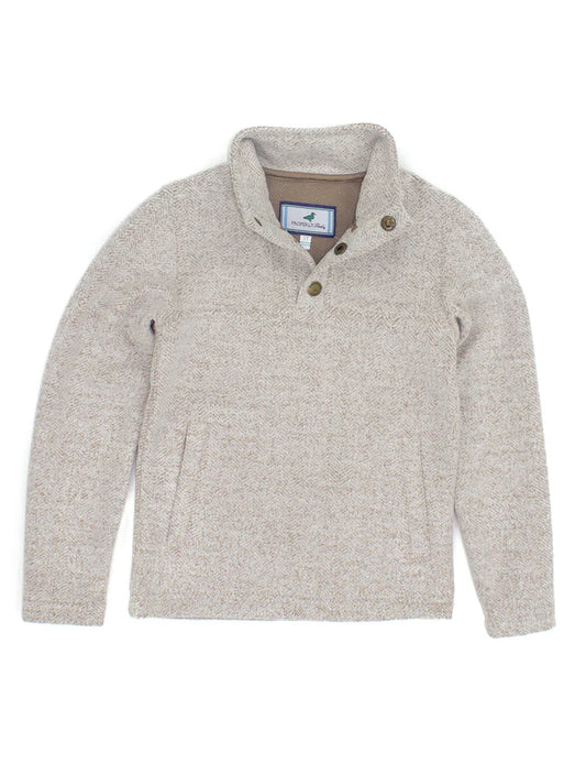 Properly tied pullover for boys 
