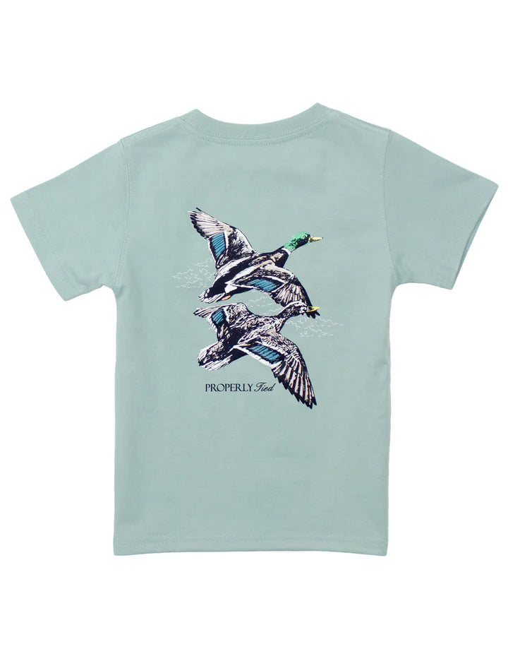 Boys Migration Marine Mist Short Sleeve Tee