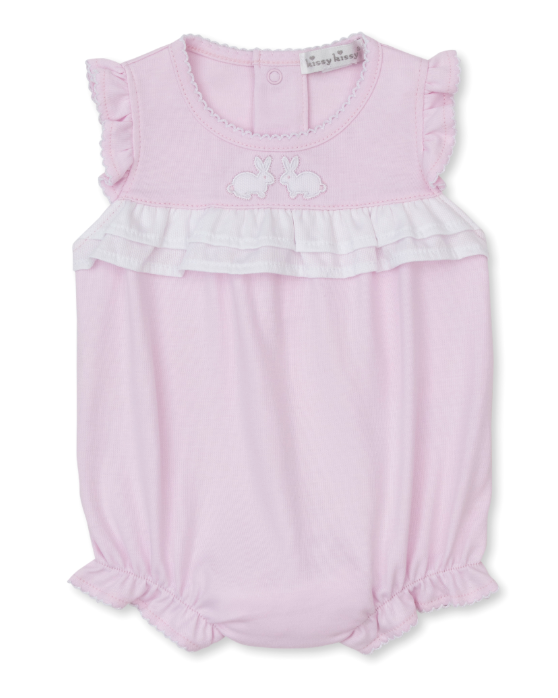 Pique Twin Pink Bunnies Bubble