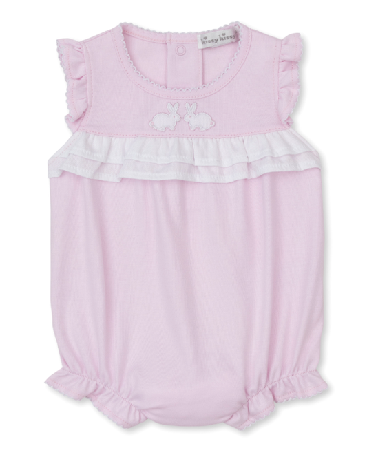 Pique Twin Pink Bunnies Bubble