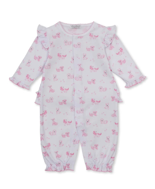 Puppy Paws Playsuit Pink