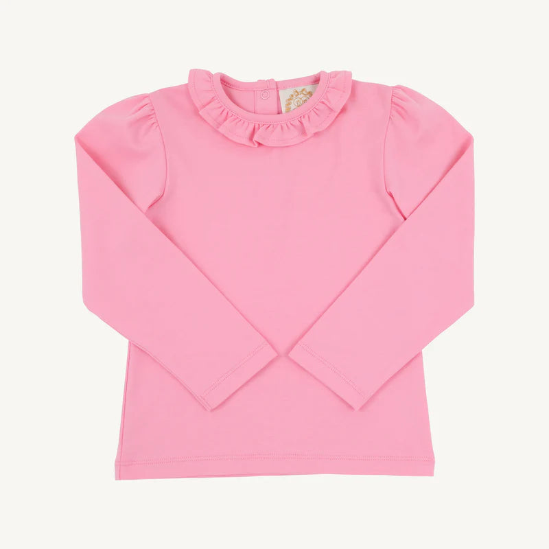 Hamptons Hot Pink Reece Ruffle Top