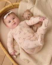 Load image into Gallery viewer, Reindeer Bamboo Zip Footie
