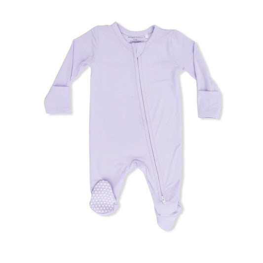 Solid Orchid Petal- 2 Way Zipper