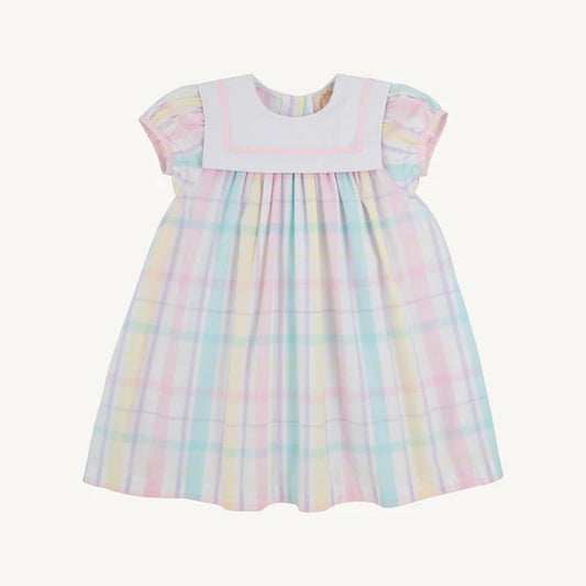 Brunch Plate Stewart's Square Collar Dress