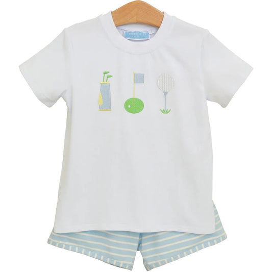Tee Time Boy Short Set