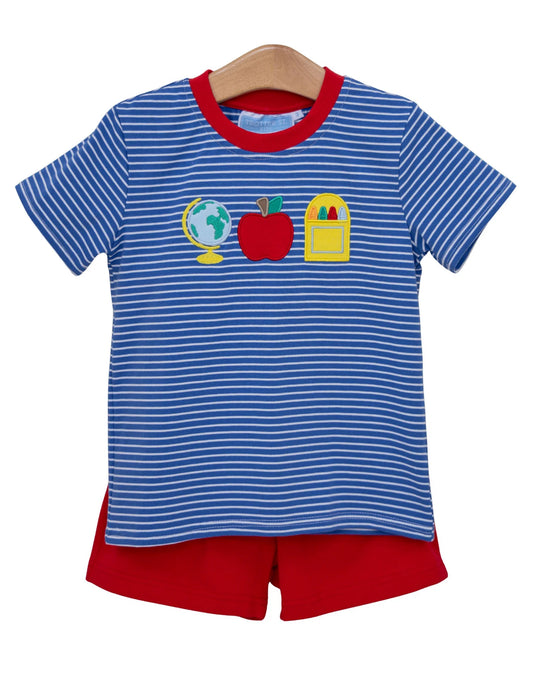 School Trio Short Set