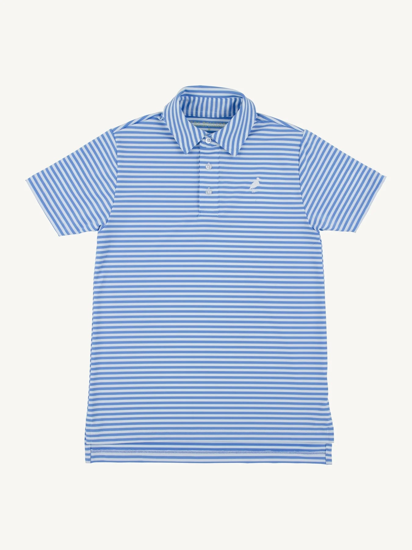 Prim and Proper Polo Sunrise Blvd Blue Stripe