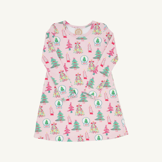 Long Sleeve Polly Play Dress Christmas Coloring Contest