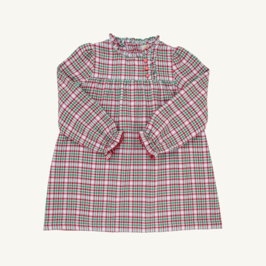 Long Sleeve Mary Baker Day Dress Wicker Park Plaid