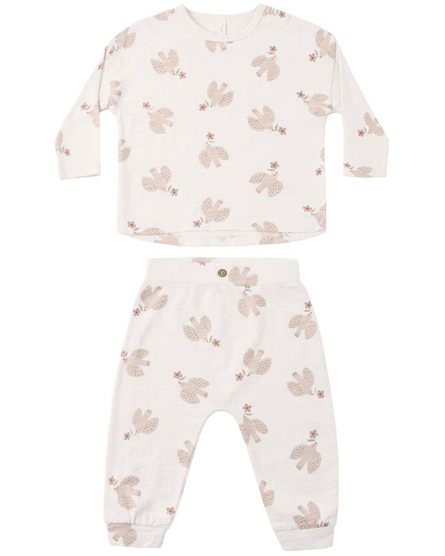 Long Sleeve Tee + Pant Set Sparrows