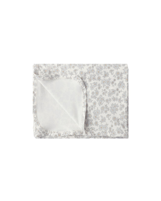 Bamboo Swaddle || Blue Floral