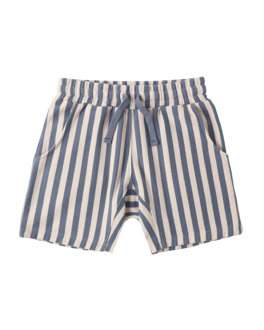 Relaxed Short || Marine Stripe