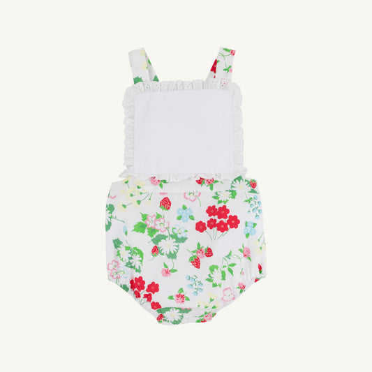 Sally Sunsuit - Broadcloth Berry Sweet