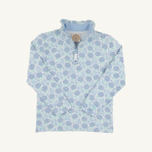 Load image into Gallery viewer, Canter Collar Half-Zip Handful of Hydrangeas
