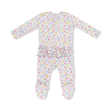 Load image into Gallery viewer, Fall Fruit Floral - 2 Way Zipper Ruffle Back  Footie
