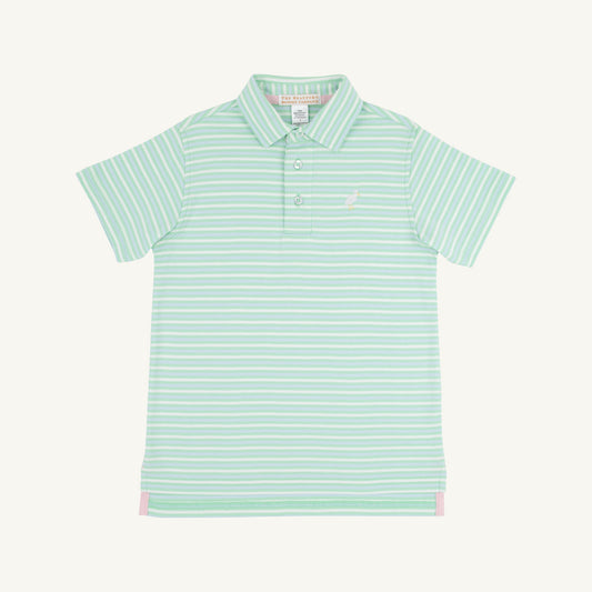 Grace Bay Green Prim and Proper Polo