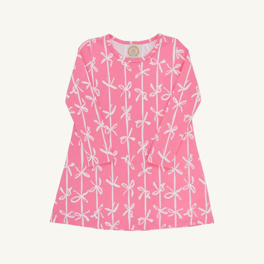 Braselton Bow Long Sleeve Polly Play Dress