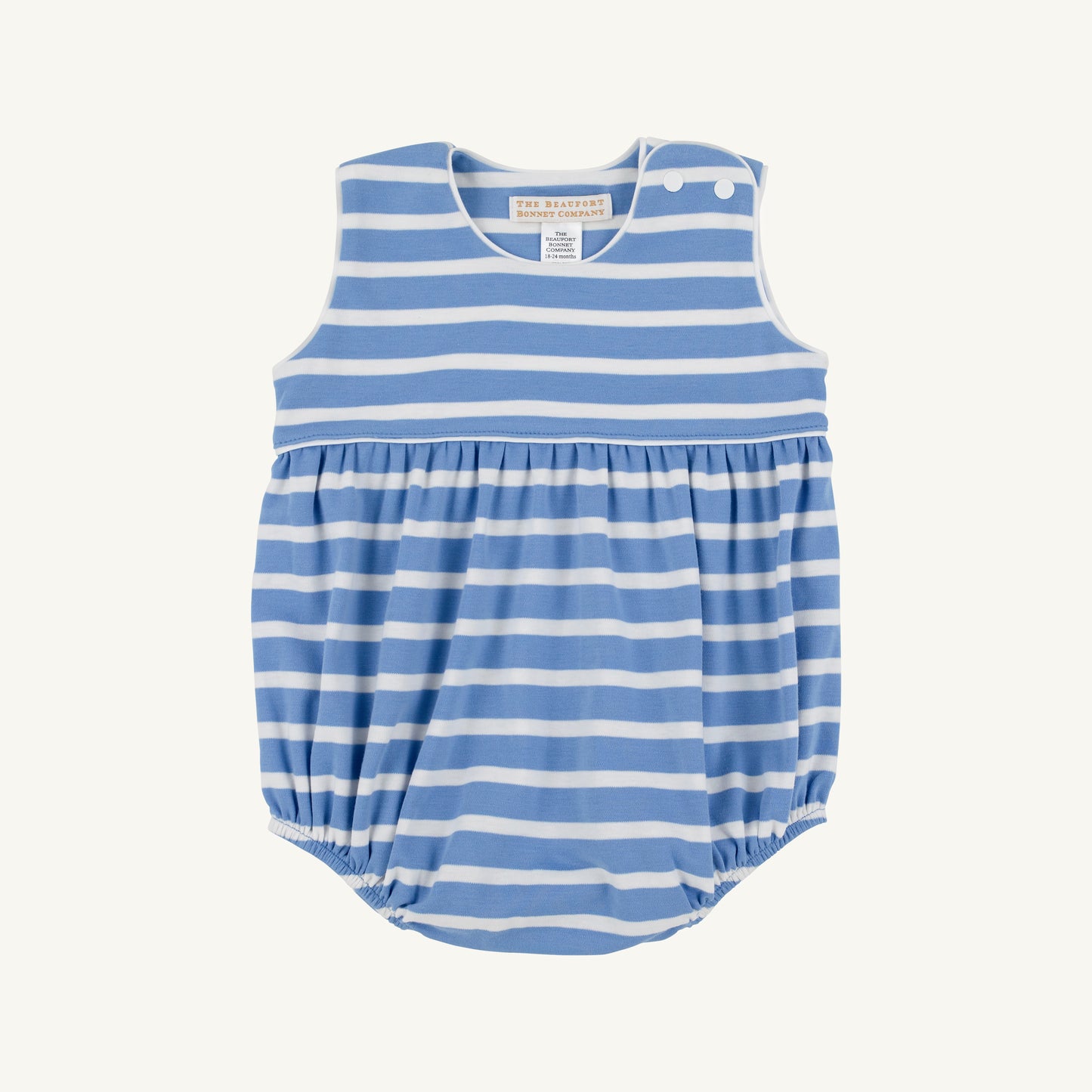 Barlett Bubble Barbados Blue Stripe/Worth Ave White