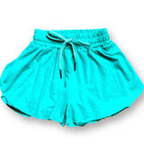 Load image into Gallery viewer, Teal Swing Shorts
