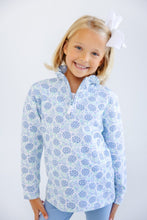 Load image into Gallery viewer, Canter Collar Half-Zip Handful of Hydrangeas
