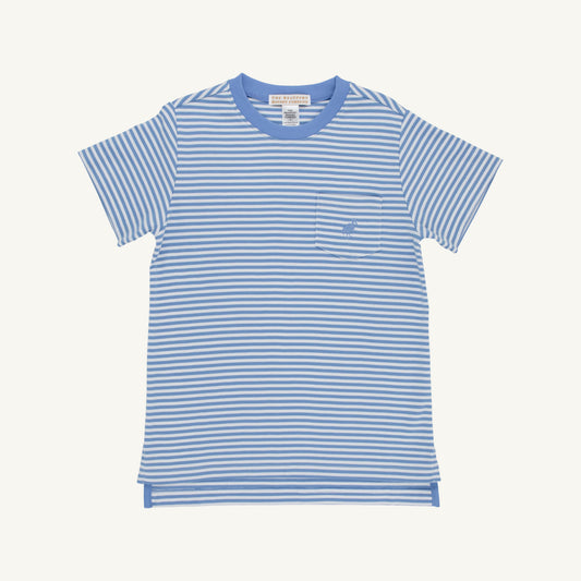Carter Crewneck Sunrise Blvd Blue Stripe