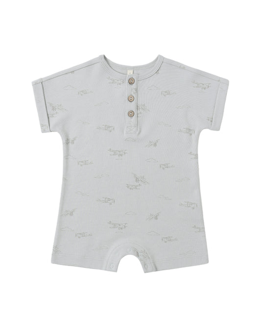 Short Sleeve One Piece Airplanes