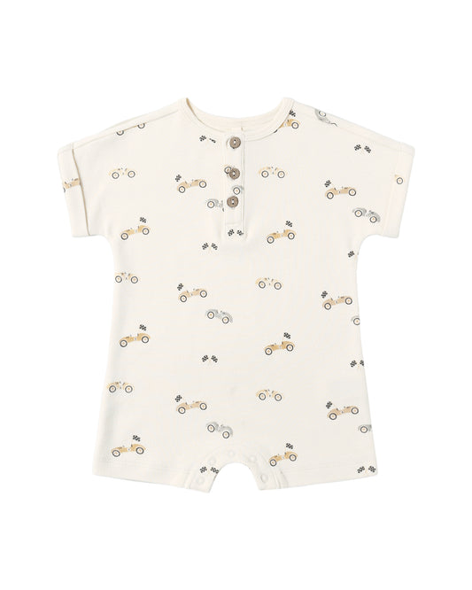 Short Sleeve One Piece Race Car