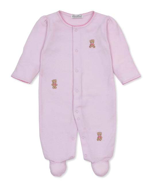 Teddy Bear Club Pink-Footie