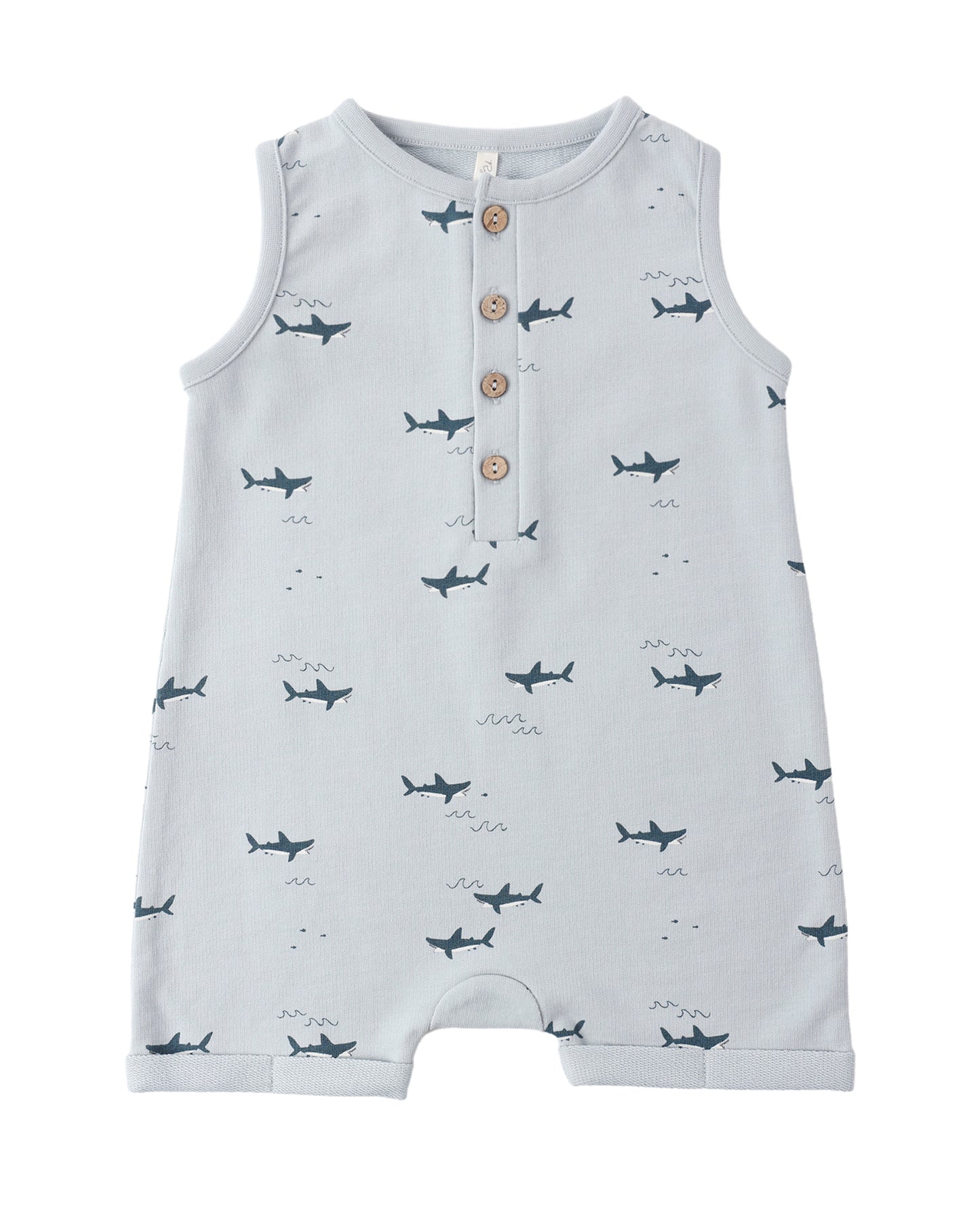 Davis Romper Sharks