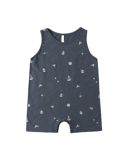 Sleeveless One Piece Maritime