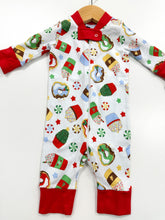 Load image into Gallery viewer, Magnolia baby baby pajamas for christmas
